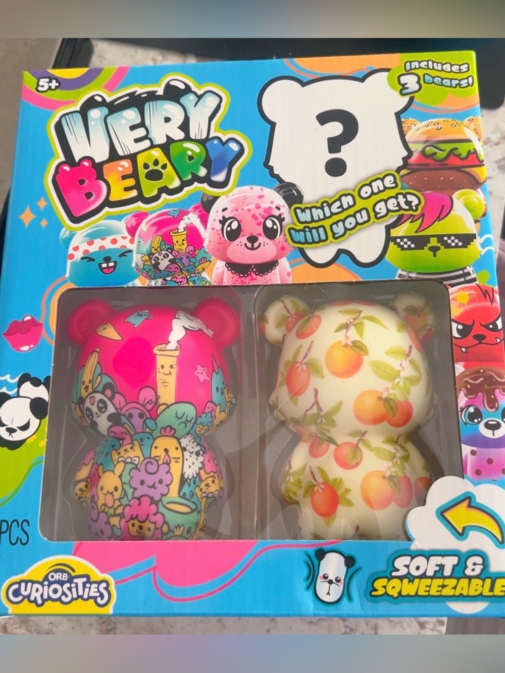 ORB Very Beary Ultra Squishy Toys (3 ct) collector item